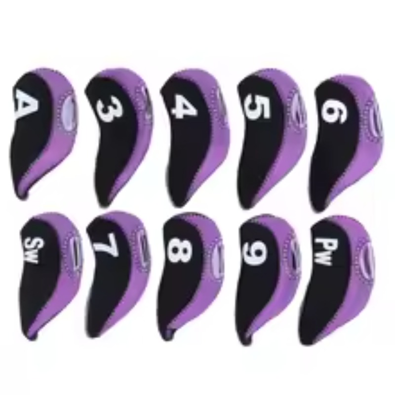 Travel Accessories - New Neoprene Black Purple Number Convenient