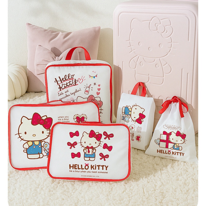 Travel Accessories In Japan - Hello Kitty Storage Bag Cute Cartoon