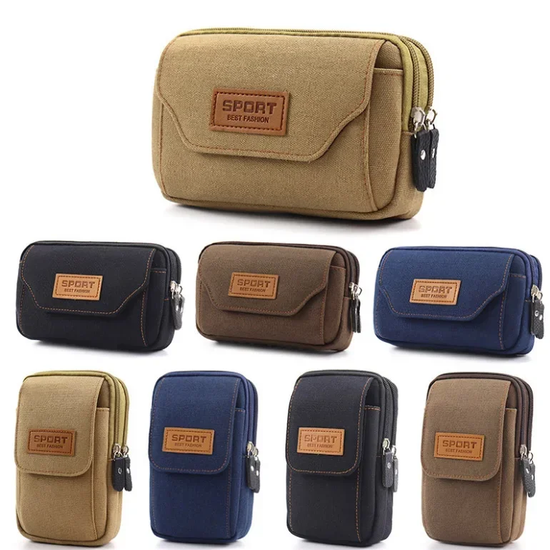 Travel Accessories For Men - 6.5 Inches Men Soft Pouch Belt