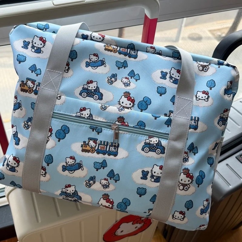Travel Accessories In Japan - Hello Kitty Cartoon Travel Duffel Bag