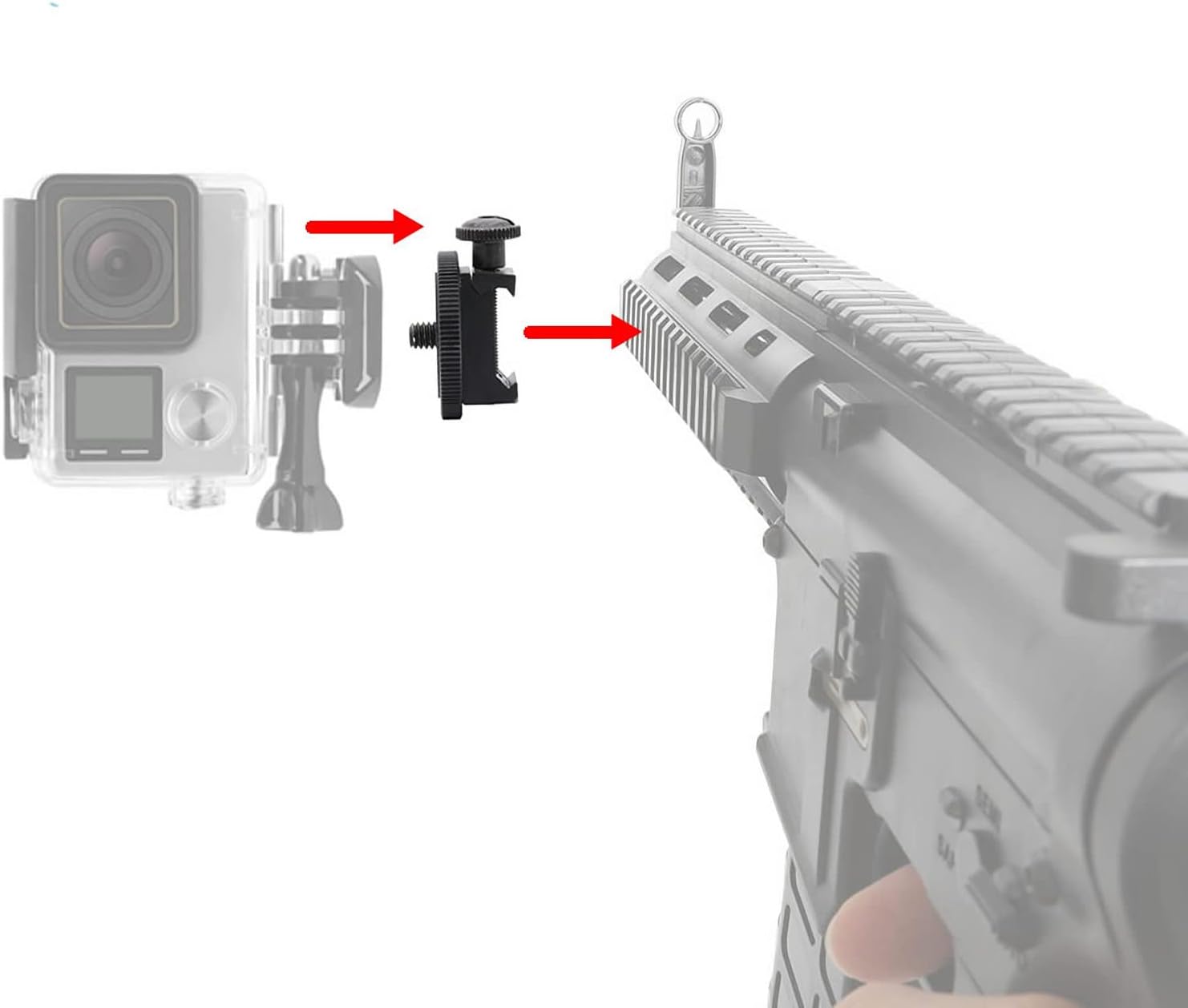 Travel Adapter Universal - Universal Gun Phone Mount Holder Smartphone