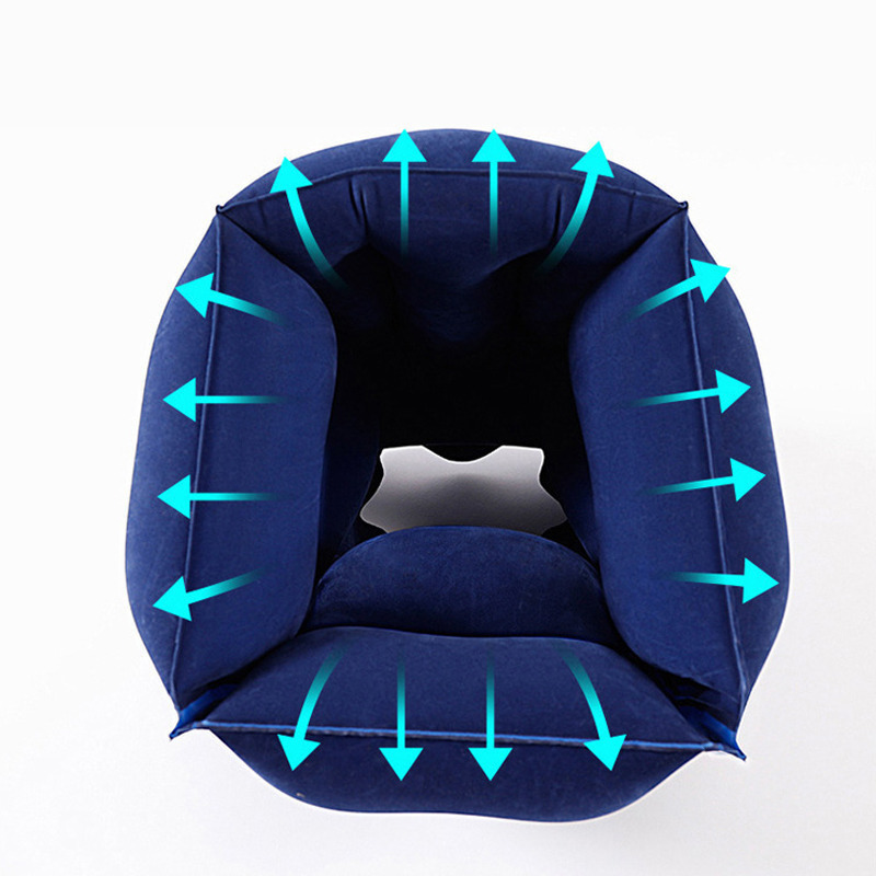 Inflatable Travel Pillow Trave – Travel Accessories For Long Haul Flights recenzja i cena