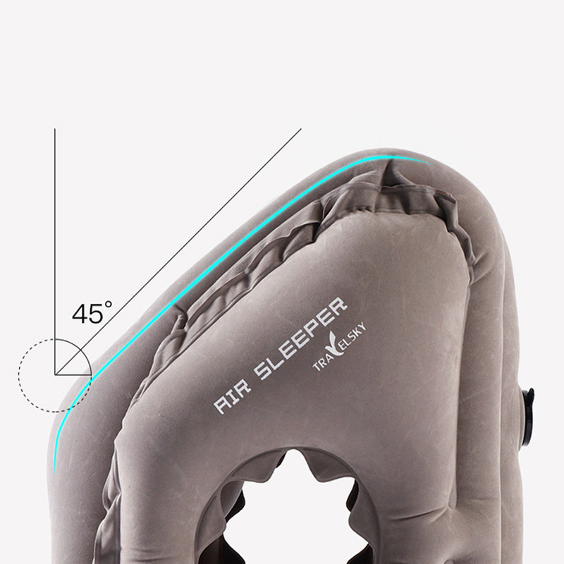 Inflatable Travel Pillow Trave – Travel Accessories For Long Haul Flights recenzja i cena