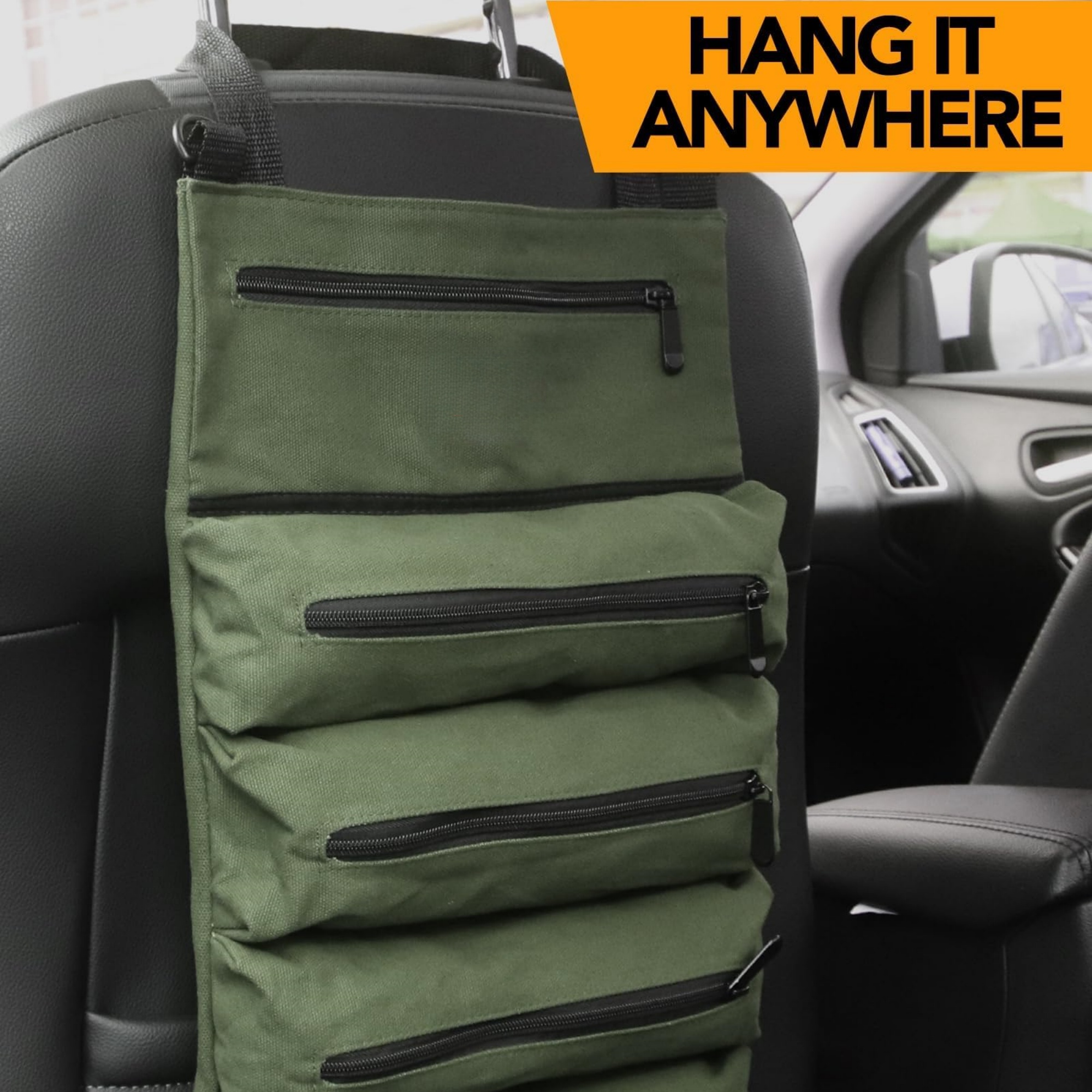 Canvas Tool Roll Up Pouch - He – Travel Accessories Organiser recenzja i cena