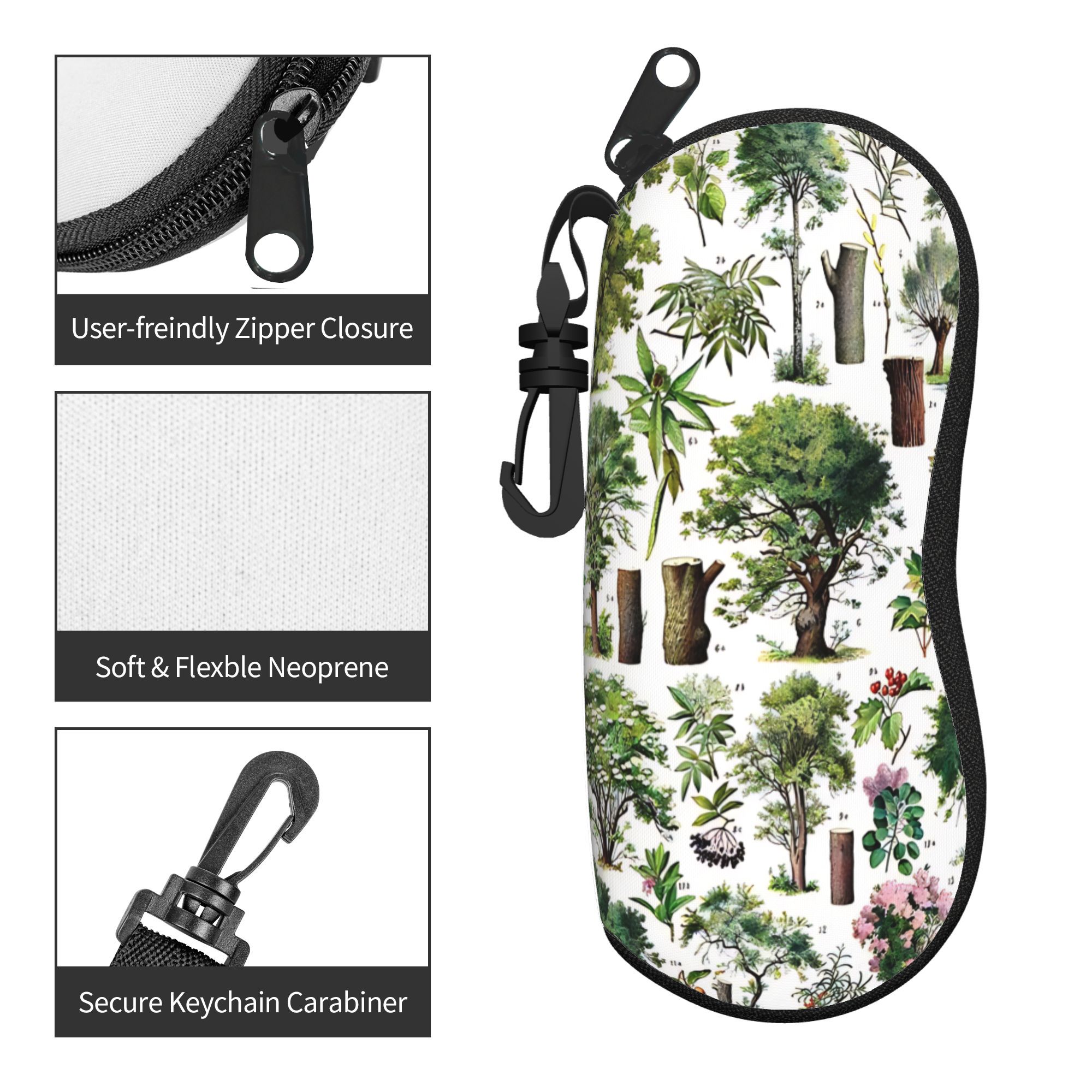 Flower Market  Glasses Case Un – Travel Accessories Market recenzja i cena