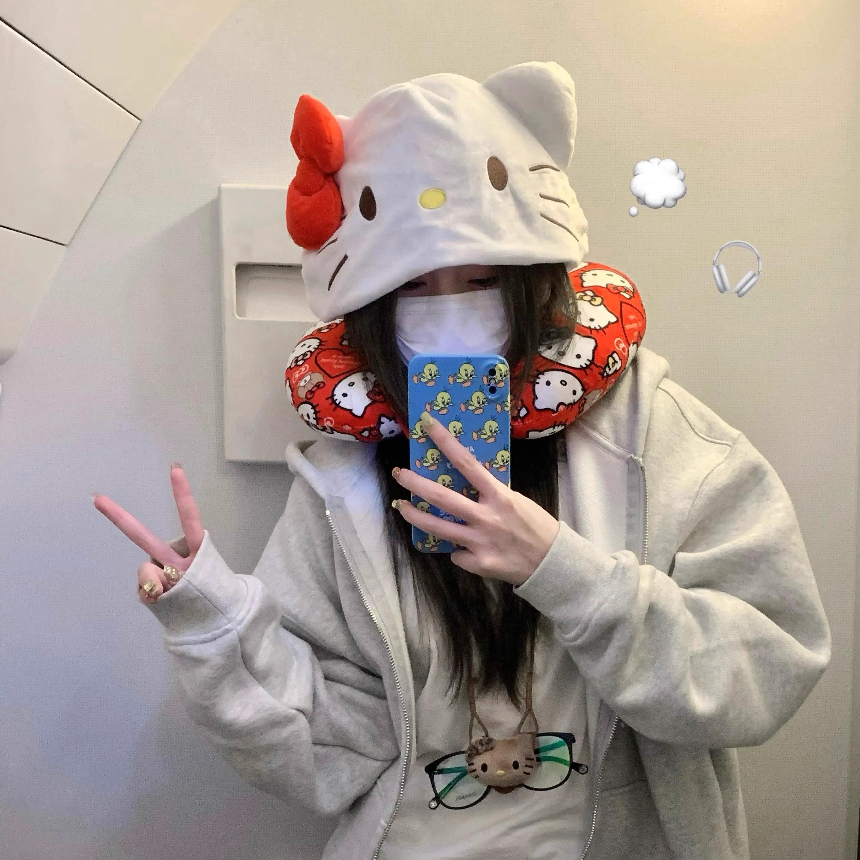 Hello Kitty U Shaped Neck Pill – Travel Accessories In Japan recenzja i cena