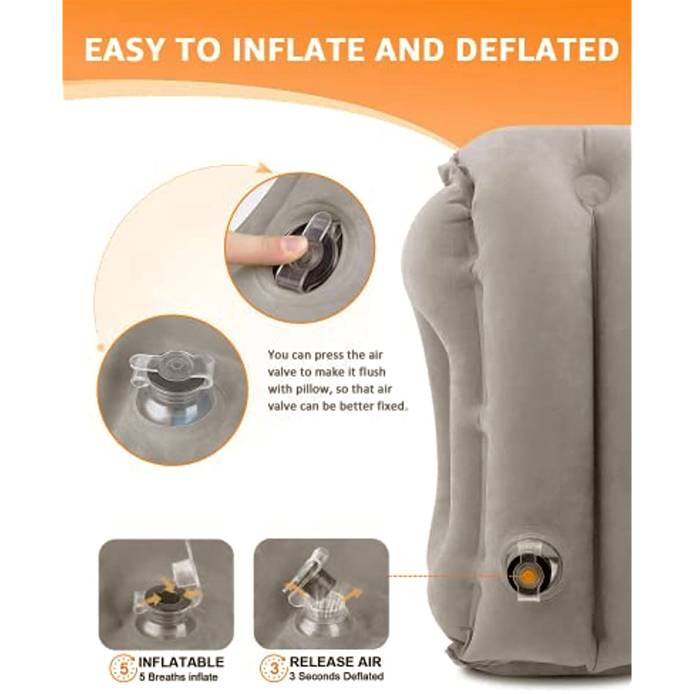 Inflatable Travel Pillow,Trave – Travel Accessories For Long Haul Flights recenzja i cena