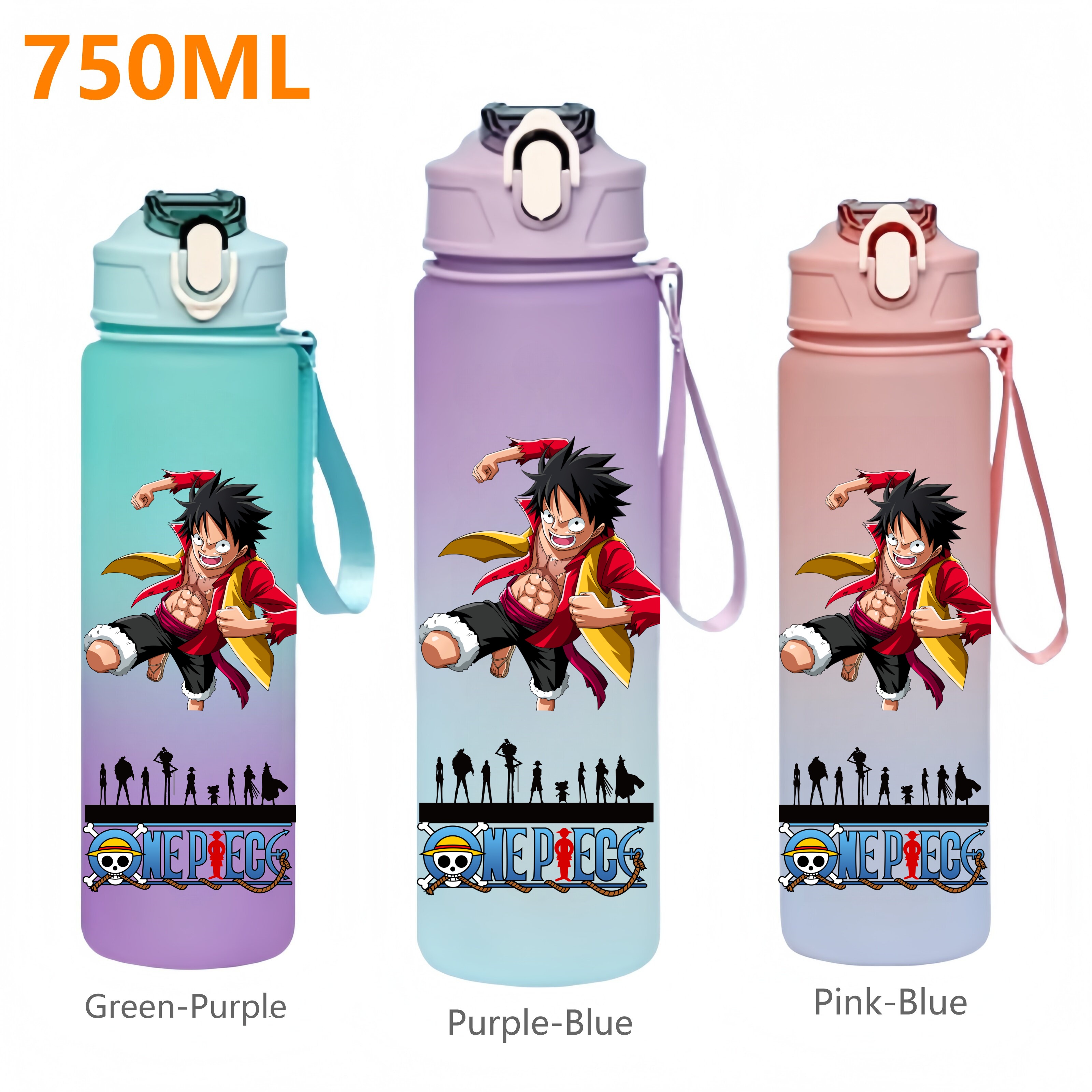 750ML ONE PIECE Monkey D. Luff – Travel Accessories Bottles recenzja i cena