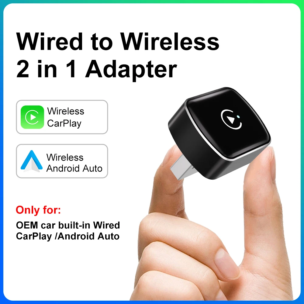 Flixivi 2in1 Wireless CarPlay  – Travel Adapter Universal recenzja i cena