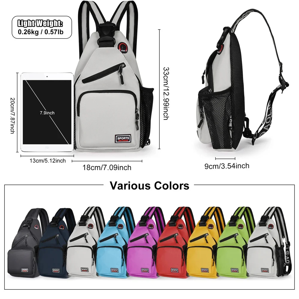 Multi-pocket Casual Chest Bag  – Travel Accessories For Men recenzja i cena