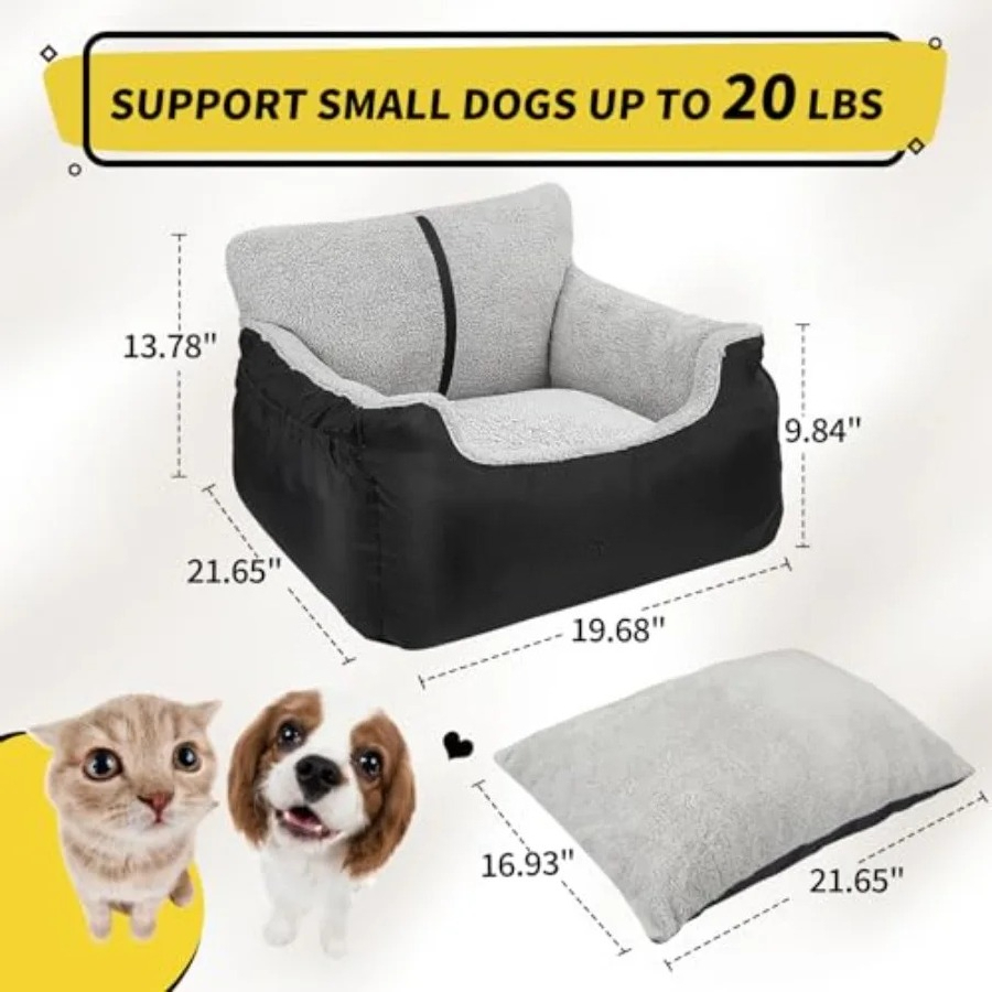 Dog Car Seat for Small Dogs, S – Travel Accessories Under $25 recenzja i cena