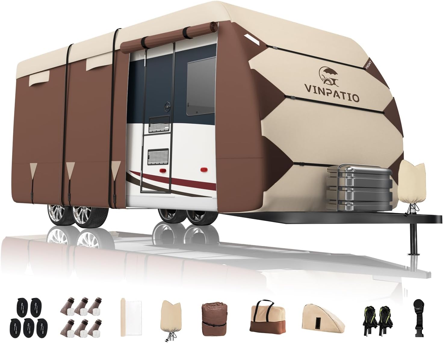 Vinpatio Travel Trailer RV Cov – Travel Accessories recenzja i cena