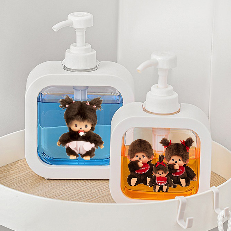 1PCS Monchhichi Lotion Bottle  – Travel Accessories Bottles recenzja i cena