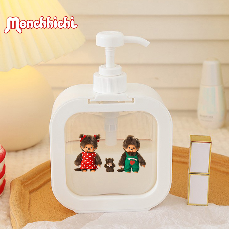 1PCS Monchhichi Lotion Bottle  – Travel Accessories Bottles recenzja i cena
