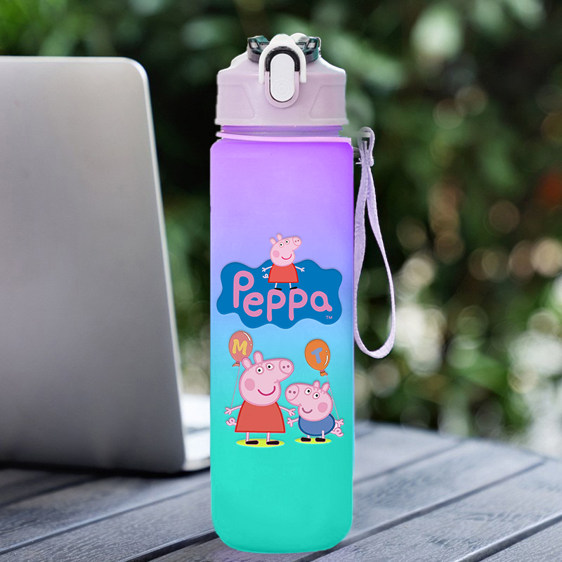 750ml Peppas Pig Gradient Wate – Travel Accessories Bottles recenzja i cena