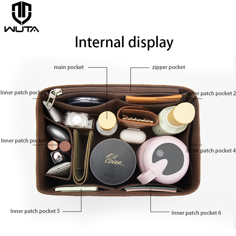 WUTA Felt Insert Bag Organizer – Travel Accessories Lv recenzja i cena
