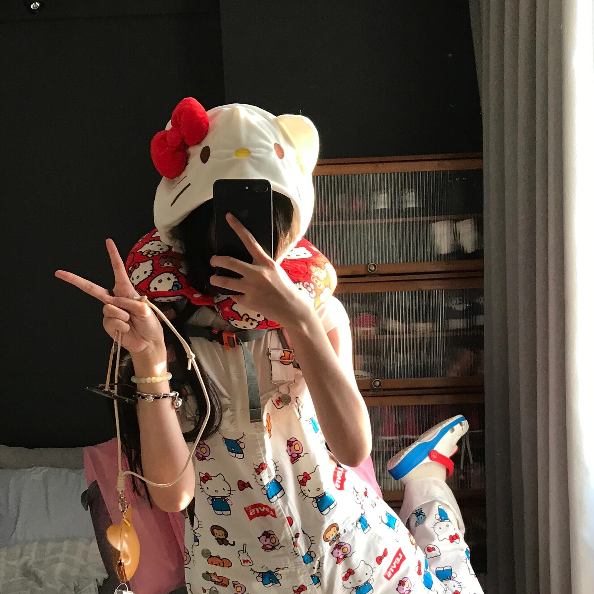 Kawaii Kitty Style Hooded U-Sh – Travel Accessories In Japan recenzja i cena