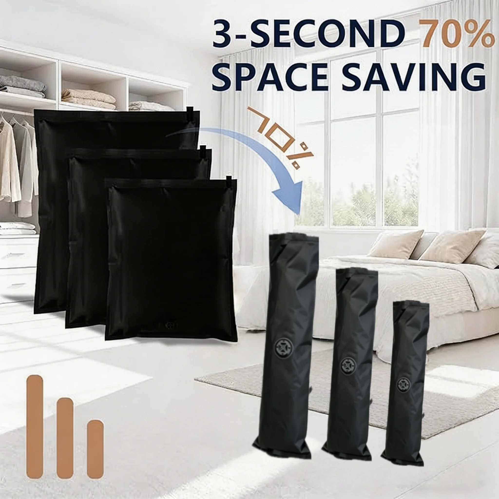 Oxford Fabric Roll Up Vacuum B – Travel Accessories Organiser recenzja i cena