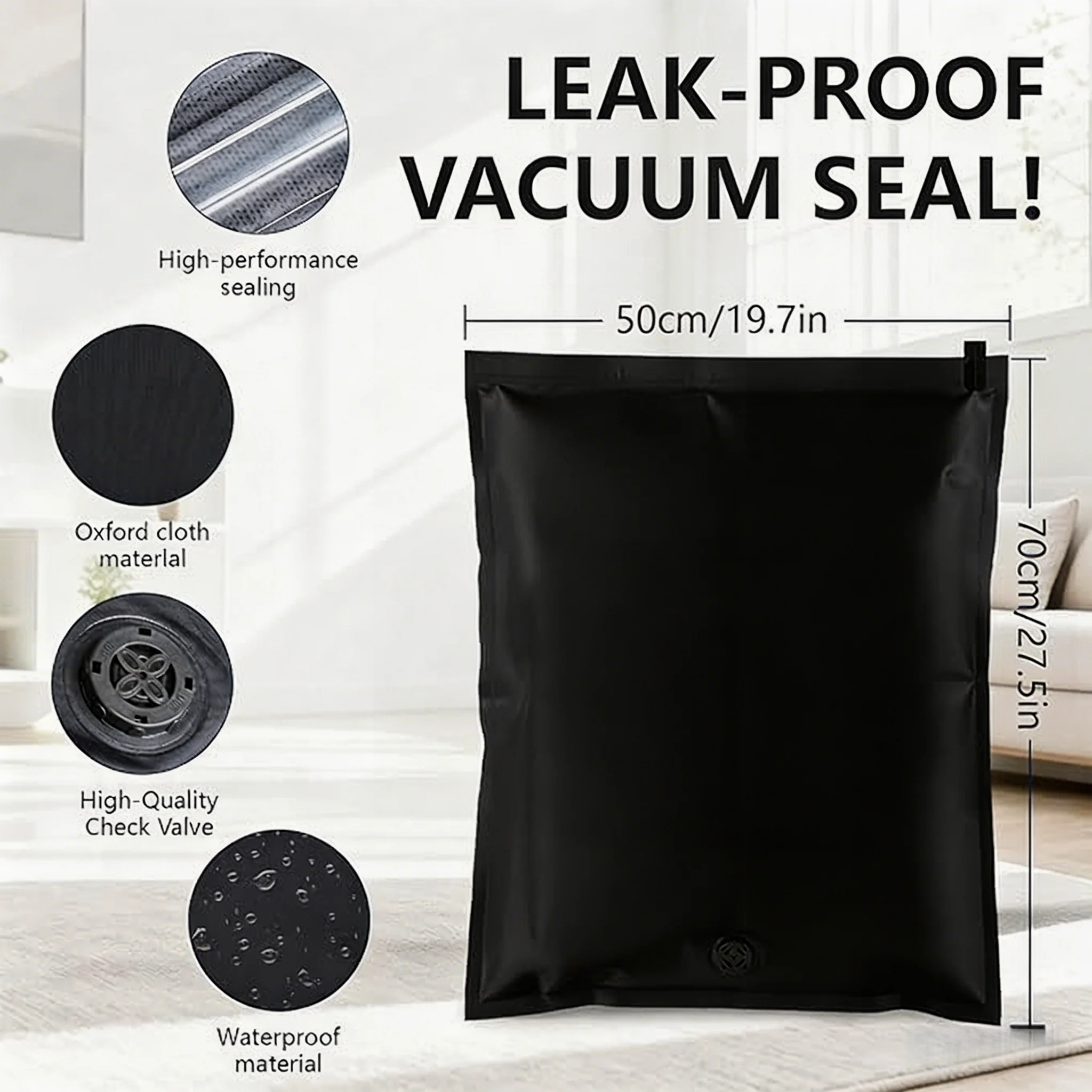 Oxford Fabric Roll Up Vacuum B – Travel Accessories Organiser recenzja i cena