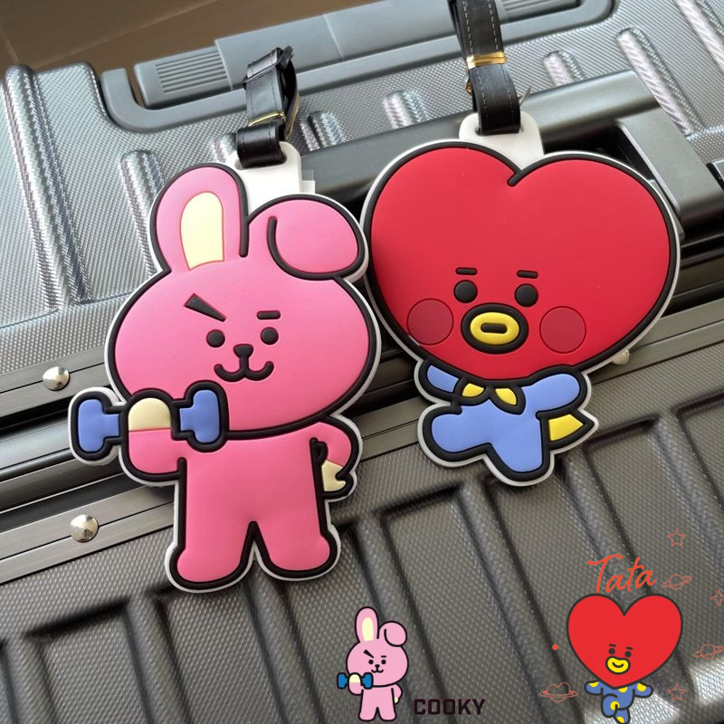 BT21 cartoon cute keychain Kaw – Travel Accessories Organizer recenzja i cena