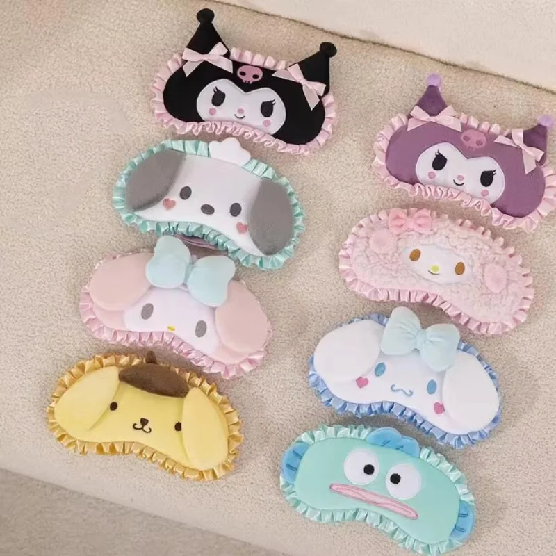New cute Melody cartoon eye ma – Travel Accessories In Japan recenzja i cena