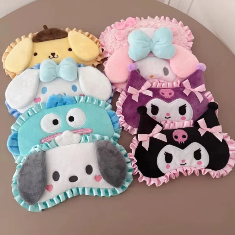 New cute Melody cartoon eye ma – Travel Accessories In Japan recenzja i cena
