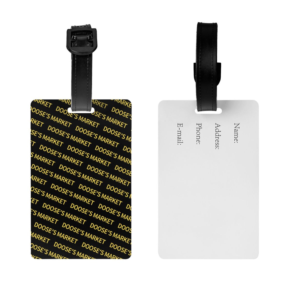 Doose's Market Luggage Tag Cus – Travel Accessories Market recenzja i cena