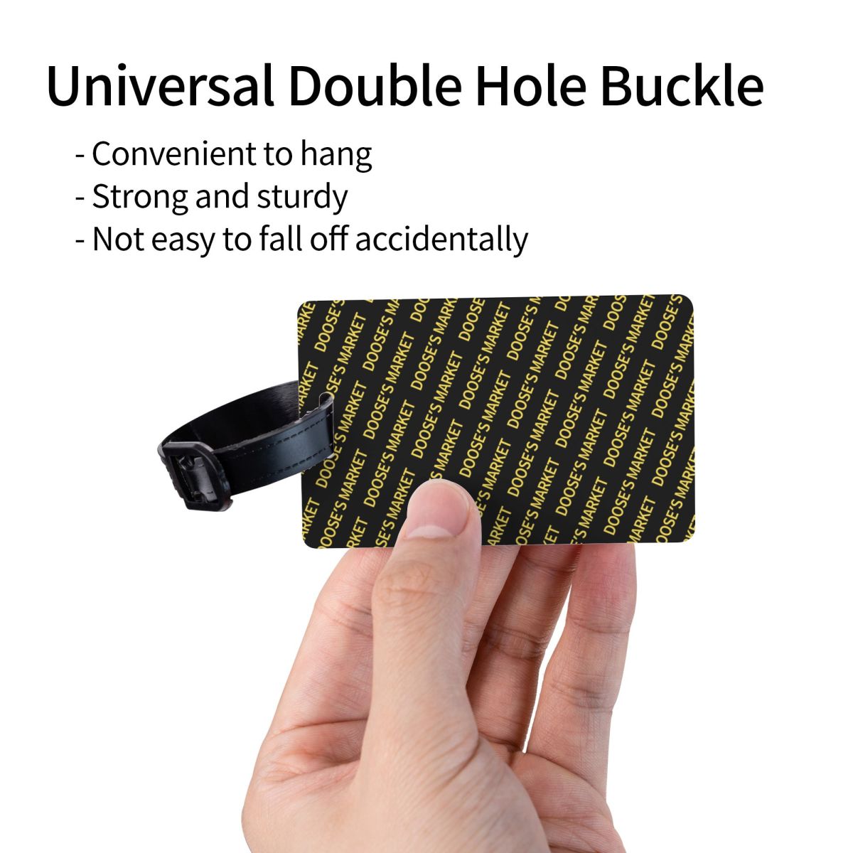Doose's Market Luggage Tag Cus – Travel Accessories Market recenzja i cena