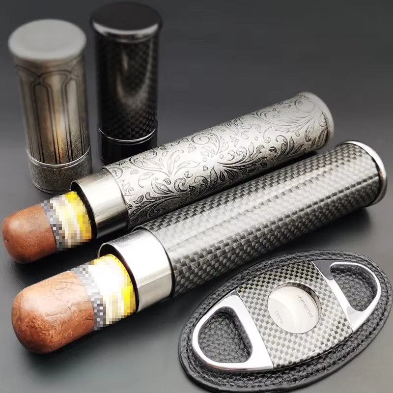 Classic Carbon fiber Cigar Tub – Travel Accessories Youtube recenzja i cena