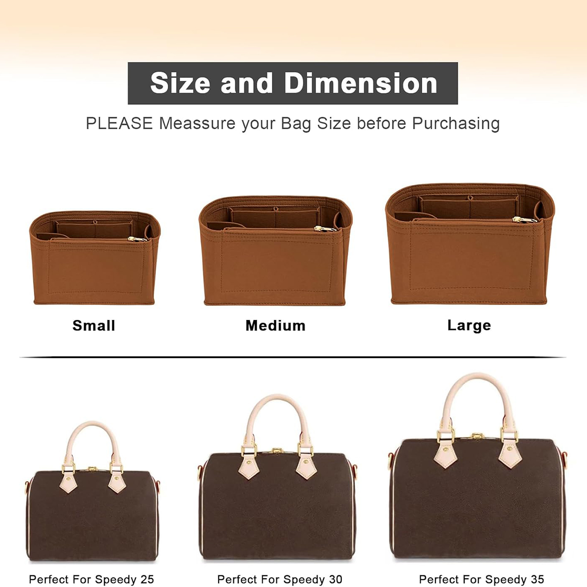 Insert Bag Organizer For LV Sp – Travel Accessories Lv recenzja i cena