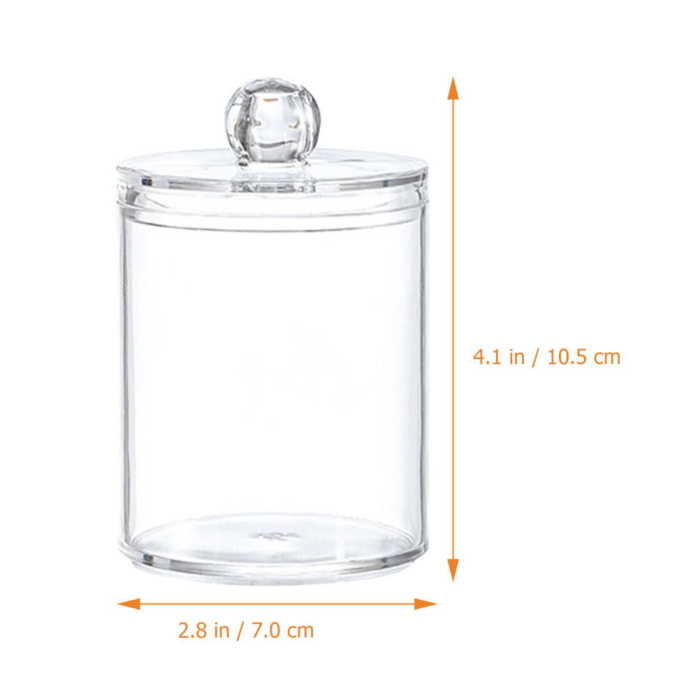 Clear Cotton Ball Dispenser Co – Travel Accessories Bottles recenzja i cena