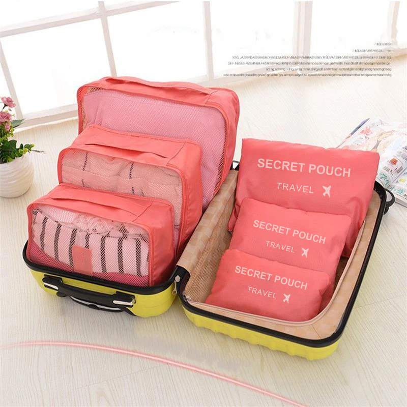 6pcs Travel Storage Bag Large  – Travel Accessories Organiser recenzja i cena