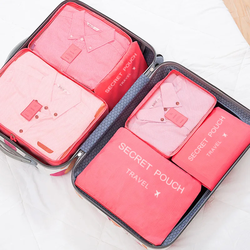 6pcs Travel Storage Bag Large  – Travel Accessories Organiser recenzja i cena