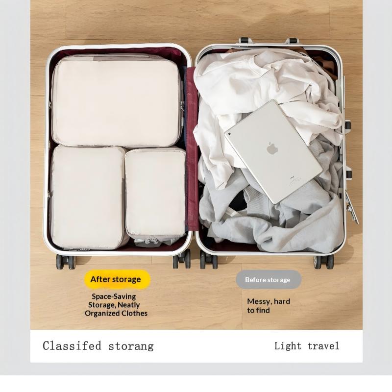 Homefish Set/6 pcs Compressibl – Travel Accessories Organiser recenzja i cena