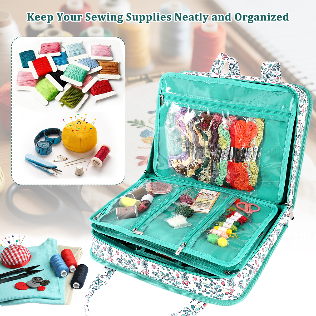 Embroidery Tools Kit Storage B – Travel Accessories Organiser recenzja i cena