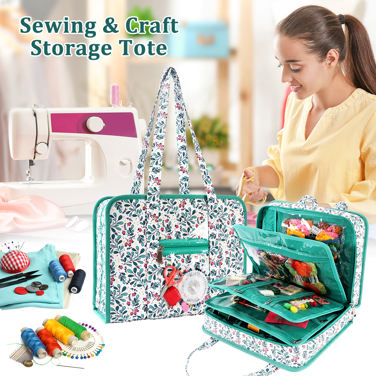 Embroidery Tools Kit Storage B – Travel Accessories Organiser recenzja i cena