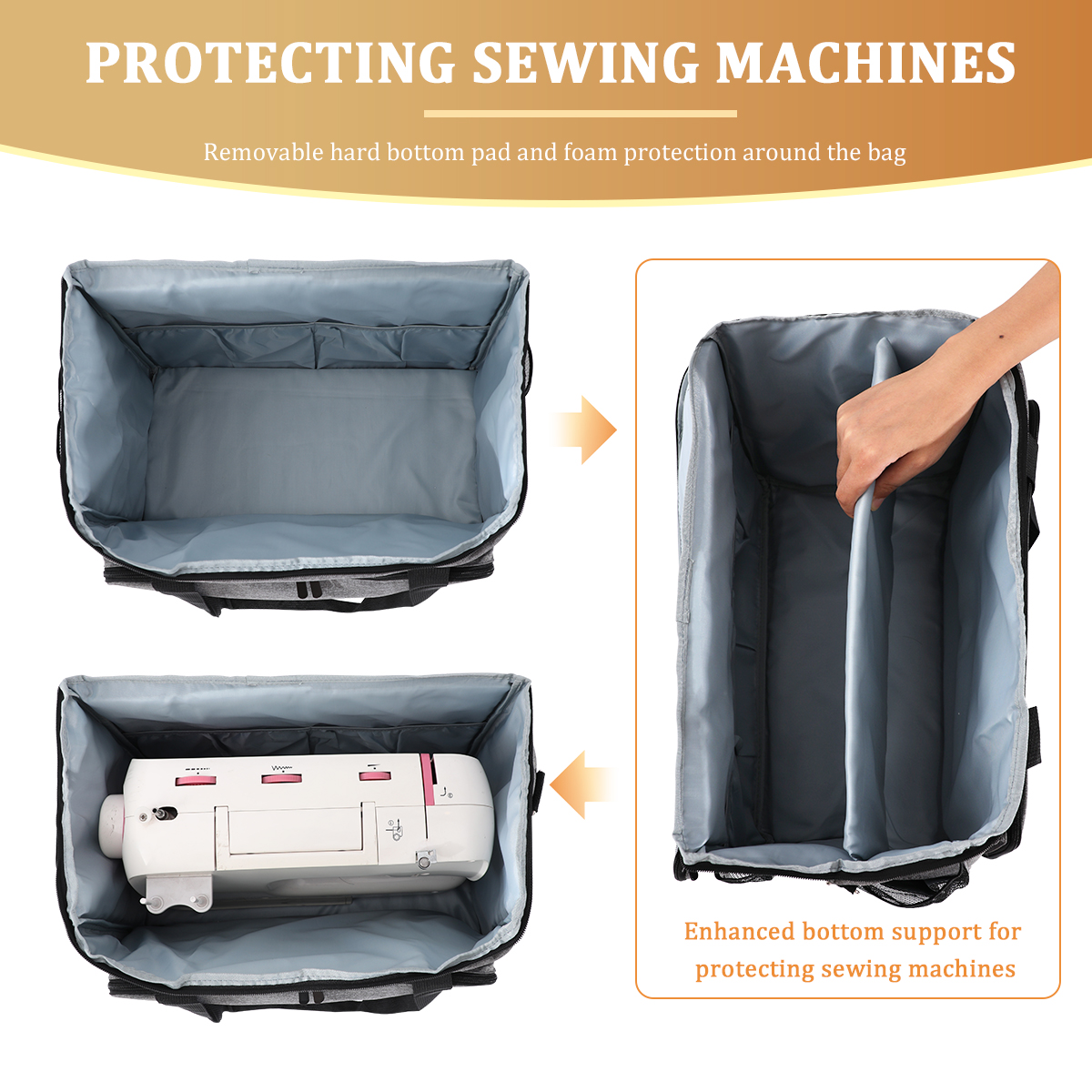 KOKNIT Sewing Machine Carrying – Travel Accessories Organizer recenzja i cena