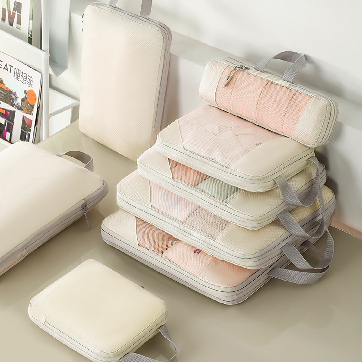 5pcs/set Lightweight Portable  – Travel Accessories Organiser recenzja i cena