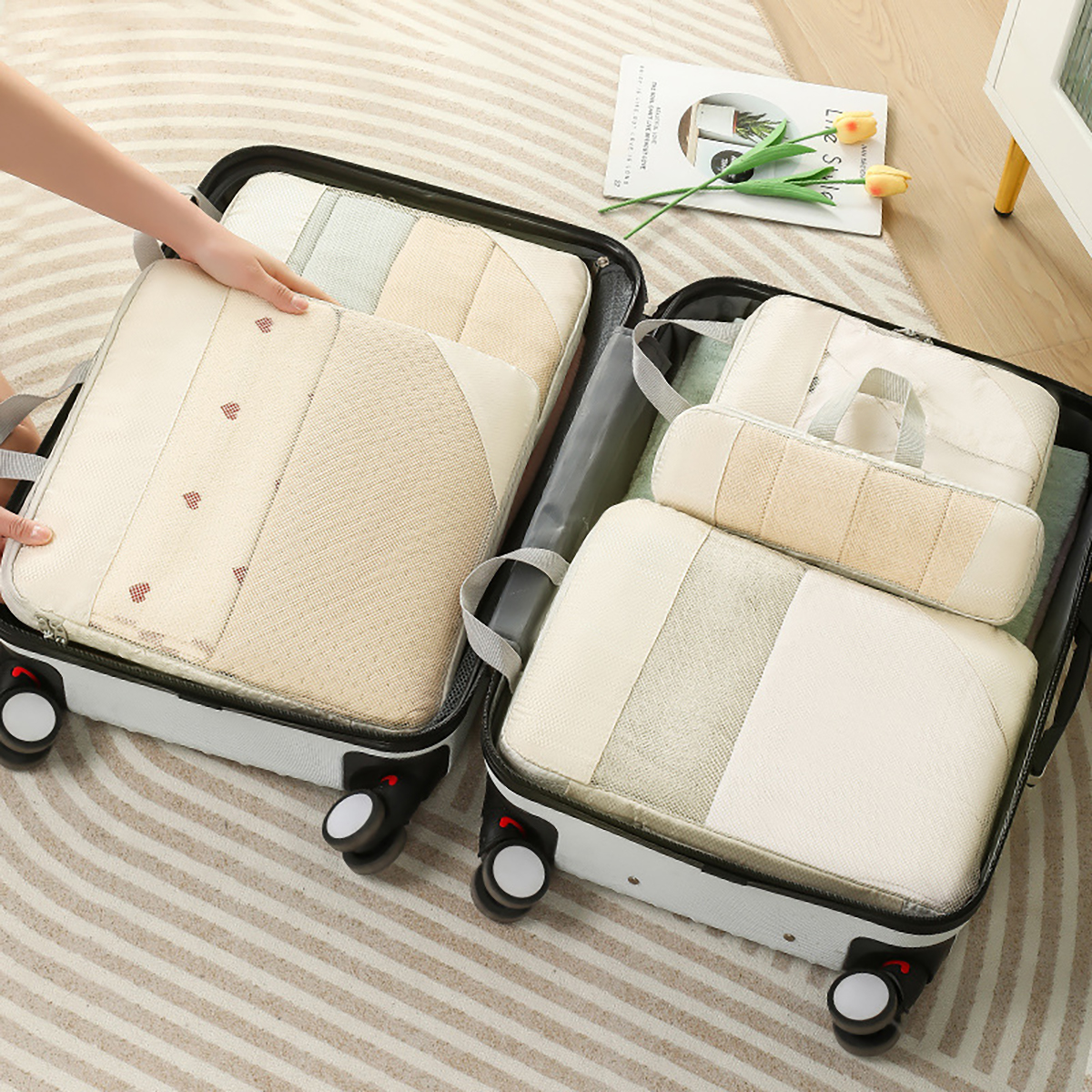 5pcs/set Lightweight Portable  – Travel Accessories Organiser recenzja i cena