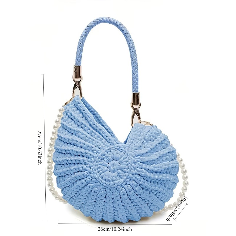 Shell Handbag, Large Capacity  – Travel Accessories recenzja i cena