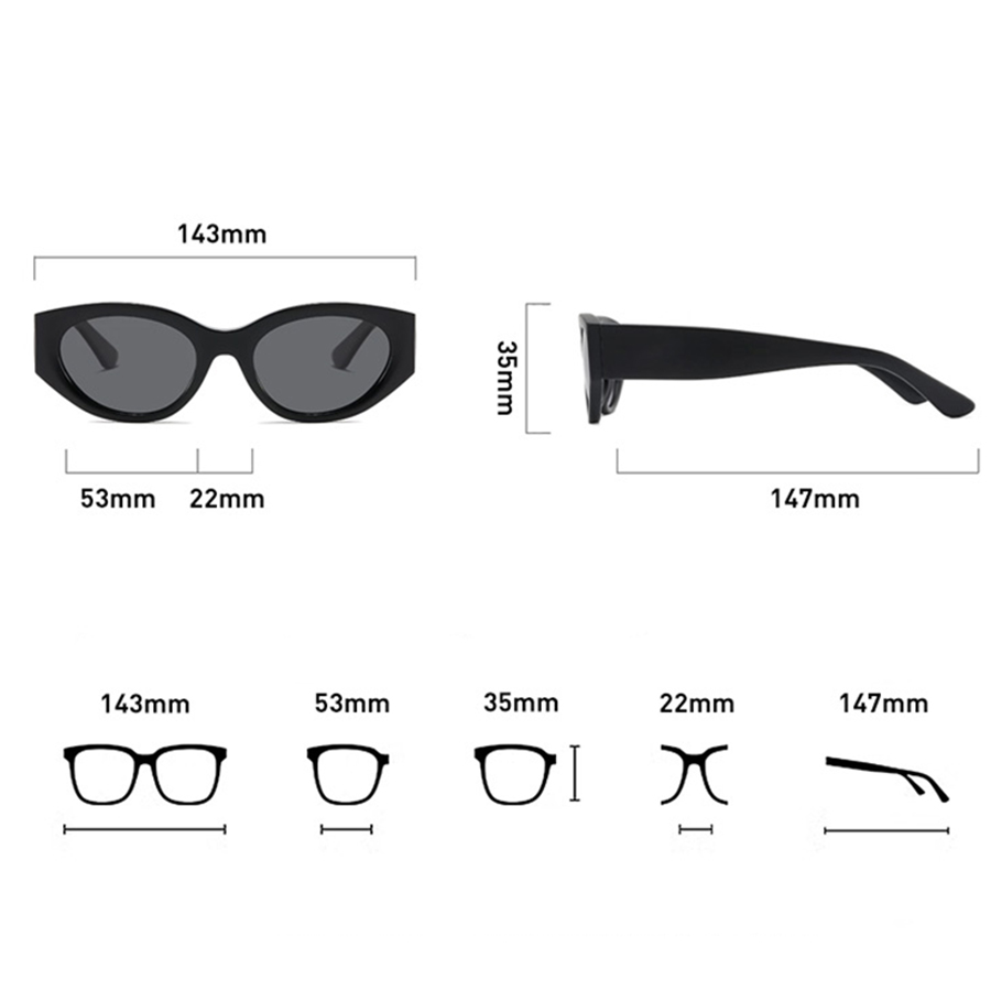 Women Men Classic Cat-Eye Pola – Travel Accessories For Men recenzja i cena