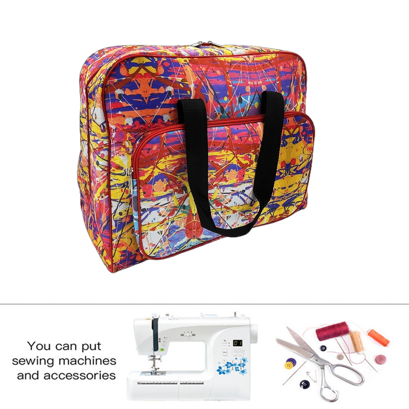 Sewing Machine Carrying Case,  – Travel Accessories Organizer recenzja i cena