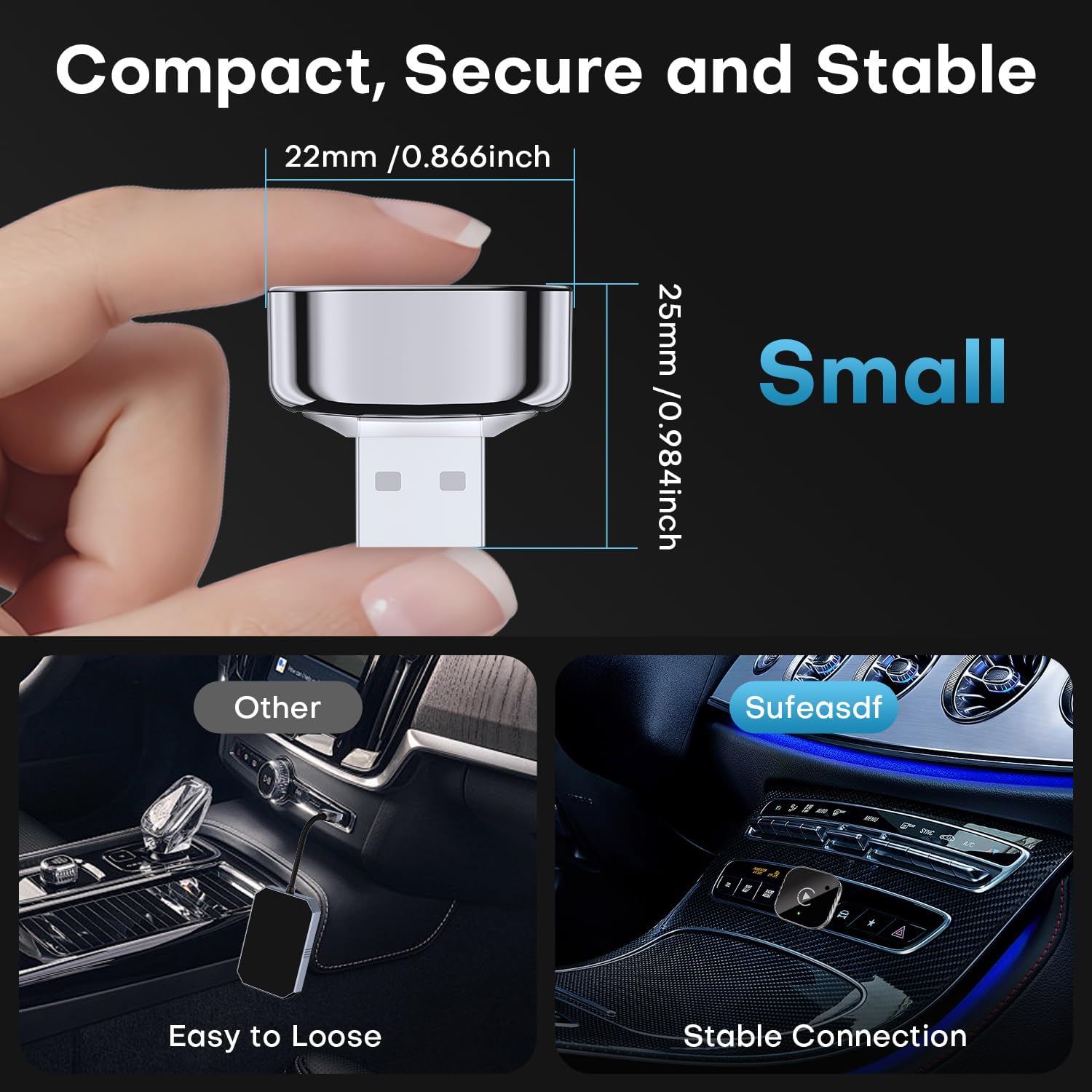 2-in-1 Wireless CarPlay & Andr – Travel Adapter Universal recenzja i cena