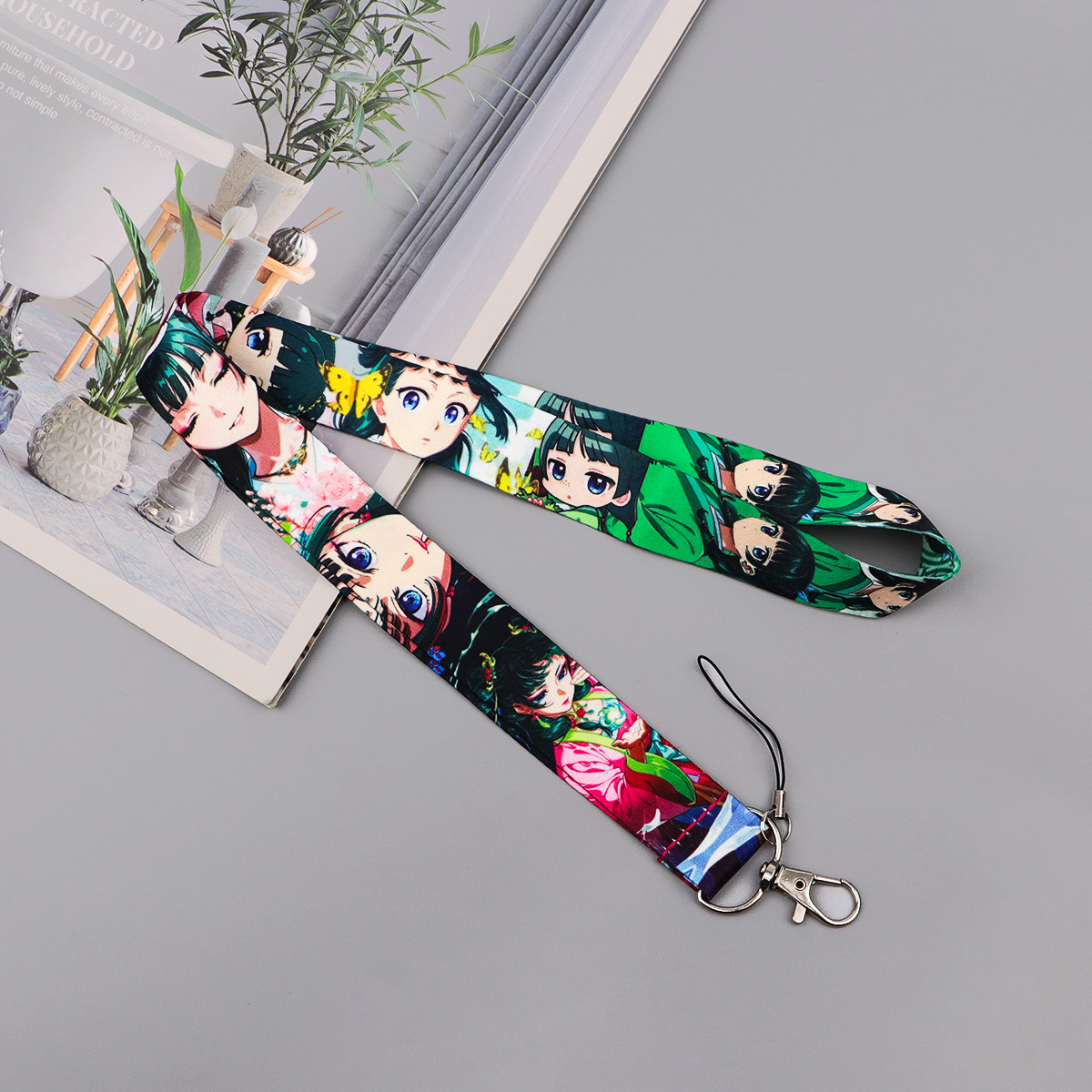 Cute Anime Girl Lanyard Neck S – Travel Accessories Organizer recenzja i cena