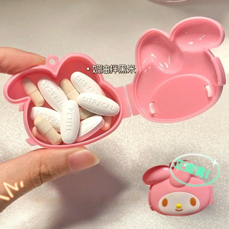 Sanrio Melody Pill Box Storage – Travel Accessories In Japan recenzja i cena
