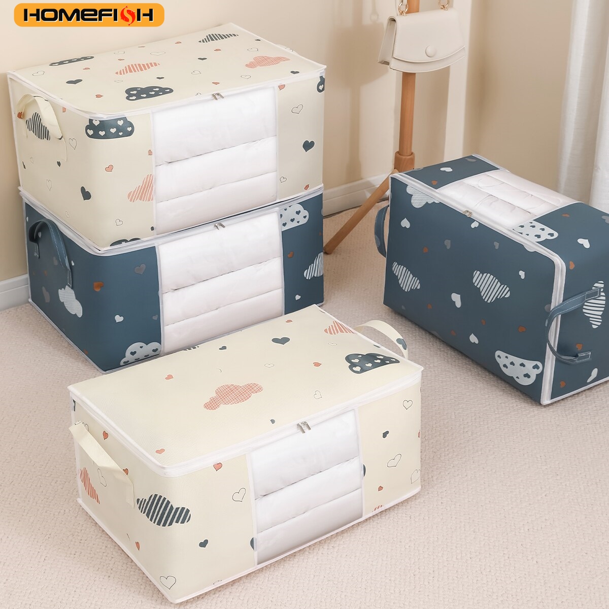 HOMEFISH Quilt Storage Bag Mul – Travel Accessories Organiser recenzja i cena