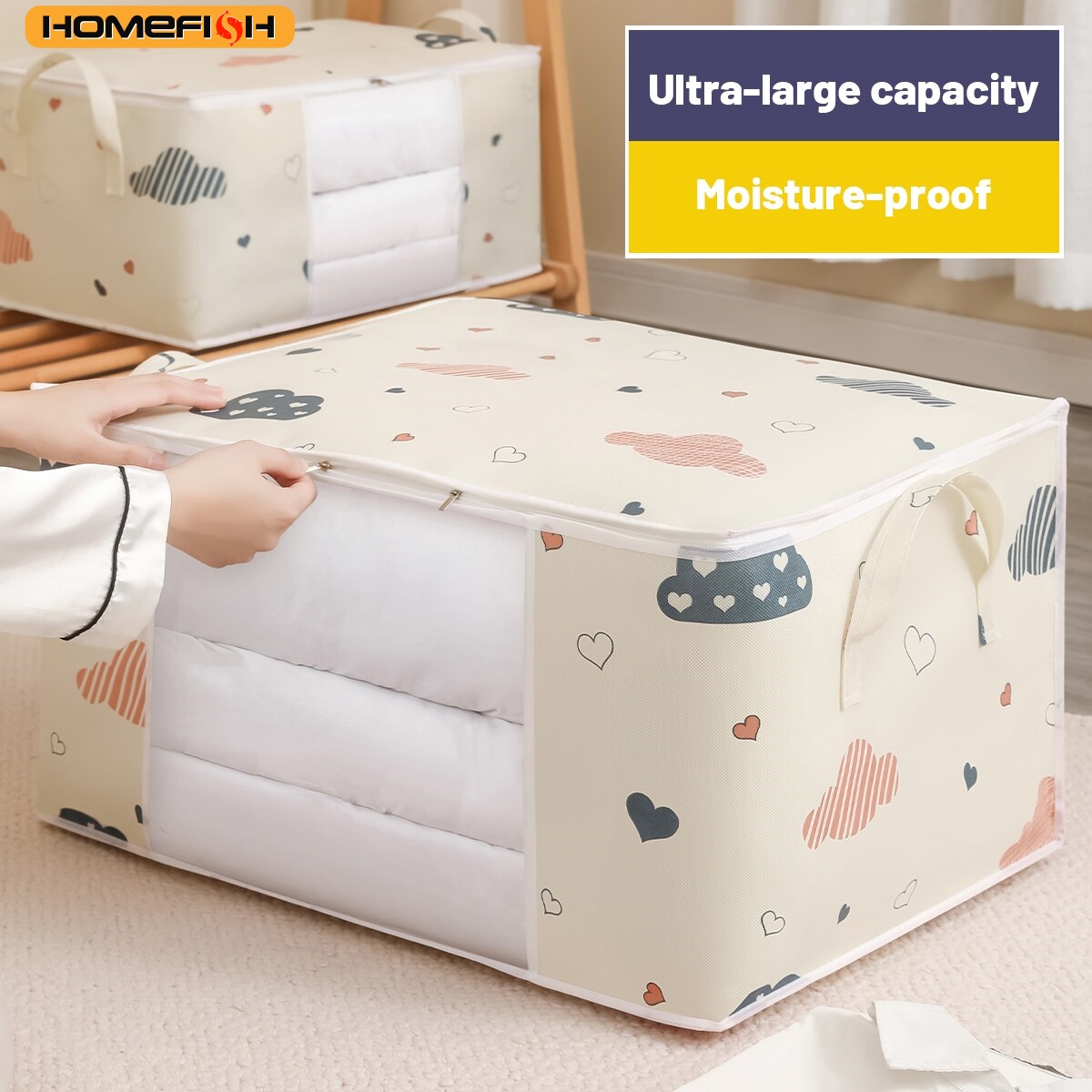 HOMEFISH Quilt Storage Bag Mul – Travel Accessories Organiser recenzja i cena