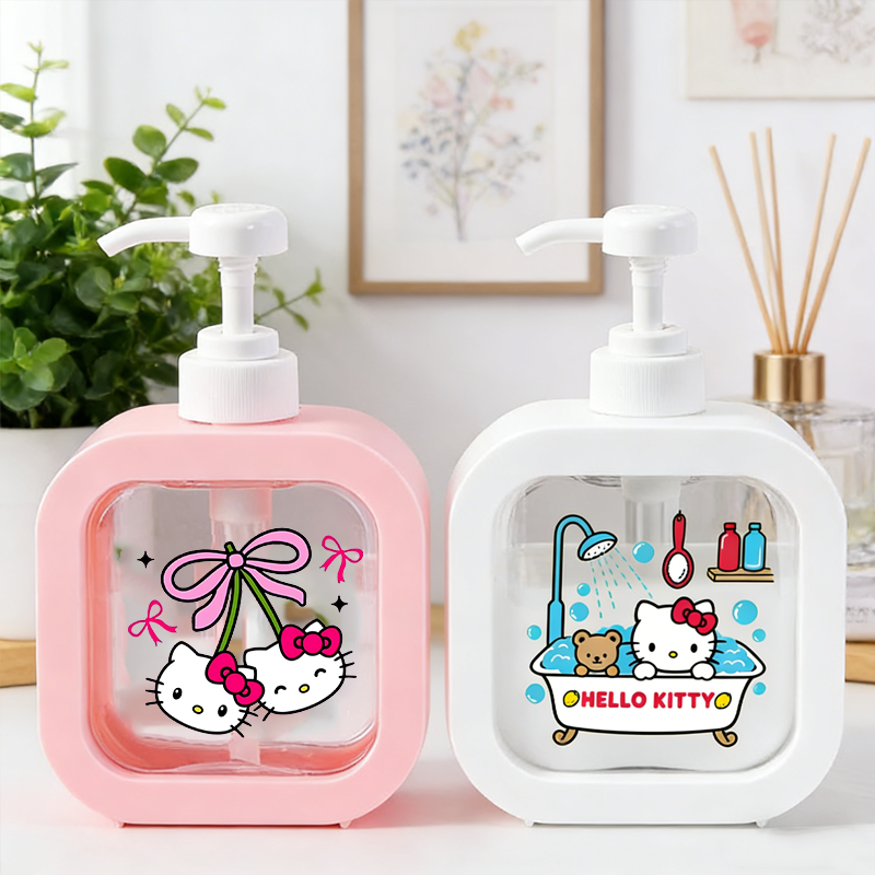 Hello Kitties Soap Dispenser L – Travel Accessories Bottles recenzja i cena