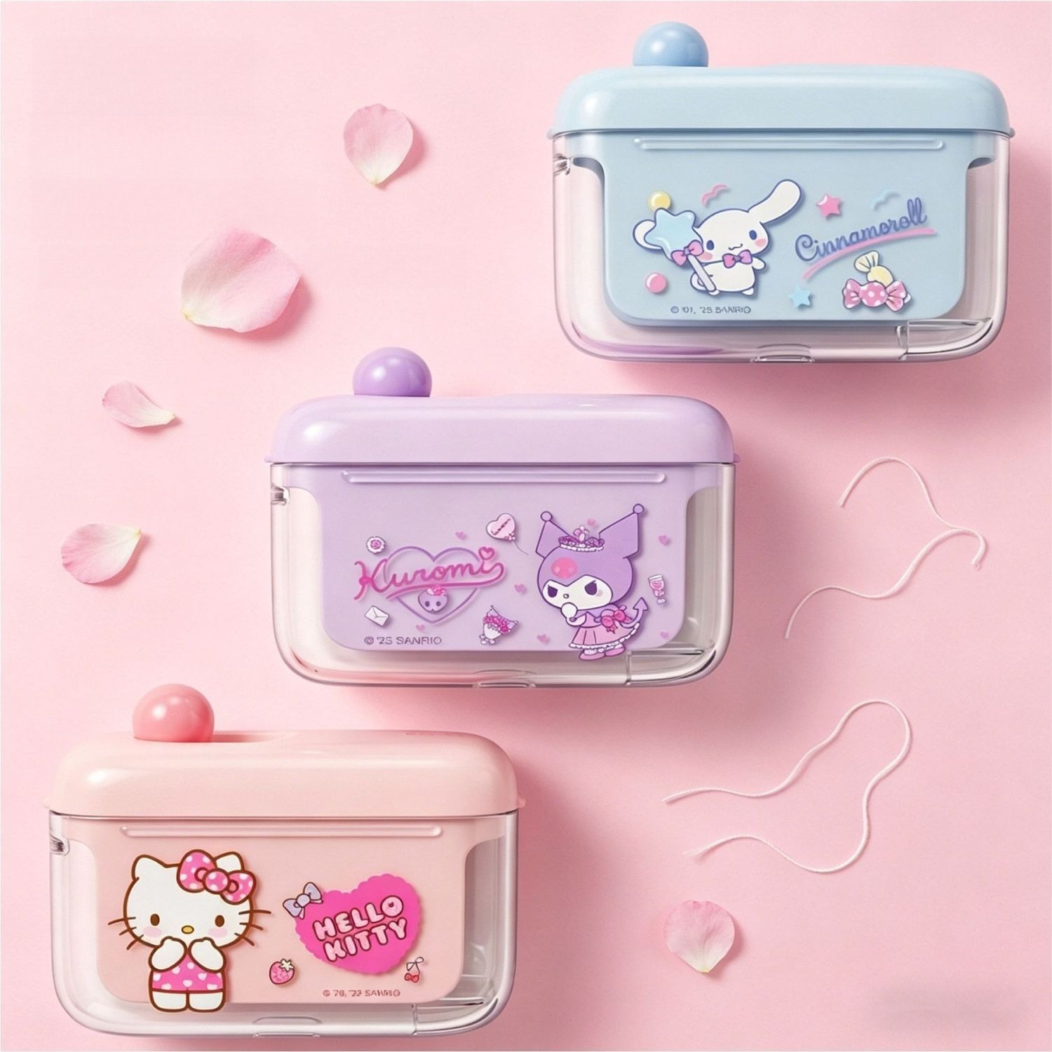 Sanrio Kawaii Floss Box Pouch  – Travel Accessories In Japan recenzja i cena