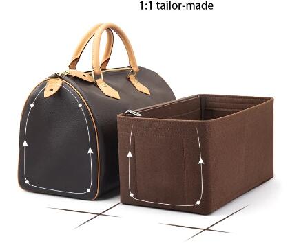 Felt Insert Bag Organizer For  – Travel Accessories Lv recenzja i cena